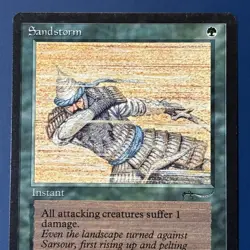 MtG Arabian Nights Edition: Sandstorm - Set of 4 Cards - Image 2