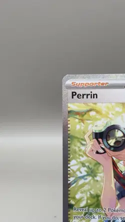 Perrin Card 220/167 Twilight Masquerade SIR + Hisuian Growlithe 181/167 - Image 3