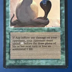 MtG Arabian Nights Edition: Nafs Asp (Light Mana Symbol) - Set of 4 Cards - Image 3