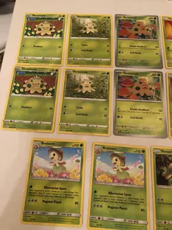 Lot Of 11 Shroomish and Breloom Pokemon Cards - Image 2