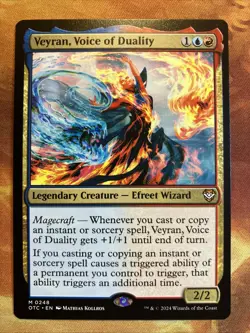 MTG Veyran, Voice of Duality Commander: Outlaws of Thunder Junction Mythic NM!! - Image 1