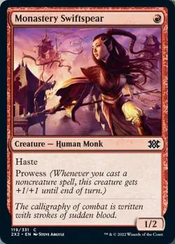 Monastery Swiftspear [Double Masters 2022] Magic MTG - Image 1