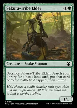 MTG - 4 x Sakura-Tribe Elder - Modern Horizons 3 Commander - Playset 4x x4 - Image 2