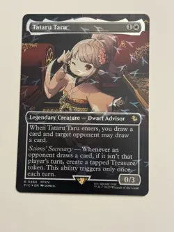 Tataru Taru (Borderless) (Chocobo Track Foil) Commander: Final Fantasy 0466 MTG - Image 1