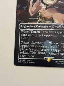 Tataru Taru (Borderless) (Chocobo Track Foil) Commander: Final Fantasy 0466 MTG - Image 4