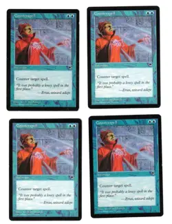 MTG COUNTERSPELL TEMPEST x4 PLAYSET COMMON BLUE INSTANT NM MODERN COMMANDER CEDH - Image 1