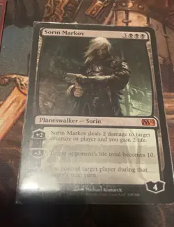 MTG Zendikar - Sorin Markov Hp - Image 1
