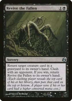 1x Revive the Fallen - NM English MTG - Morningtide - Image 1