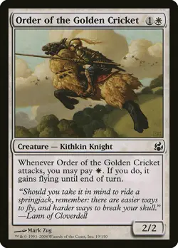 1x Order of the Golden Cricket - NM English MTG - Morningtide - Image 1