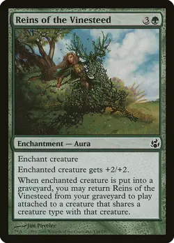 1x Reins of the Vinesteed - NM English MTG - Morningtide - Image 1