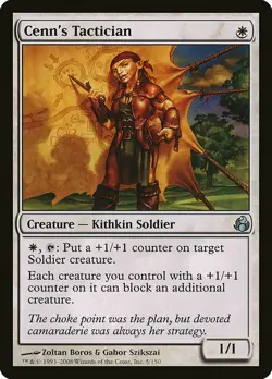1x Cenn's Tactician - NM English MTG - Morningtide - Image 1