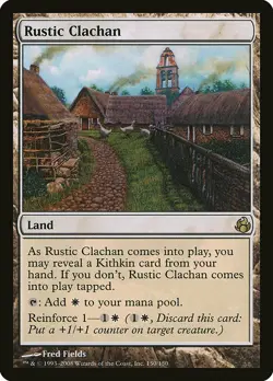 1x Rustic Clachan - NM English MTG - Morningtide - Image 1