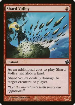 1x Shard Volley - NM English MTG - Morningtide - Image 1