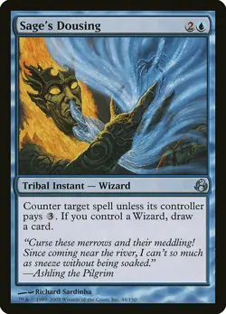 1x Sage's Dousing - NM English MTG - Morningtide - Image 1