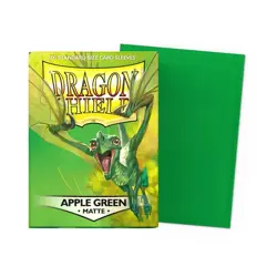 Dragon Shield Matte Apple Green Sleeves 100ct - Standard Size - MTG Pokemon TCG - Image 1