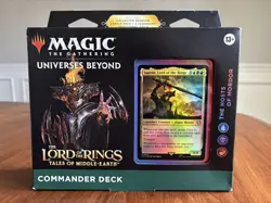 MtG Lord of the Rings: Tales of Middle Earth Commander Deck Hosts of Mordor NEW! - Image 1