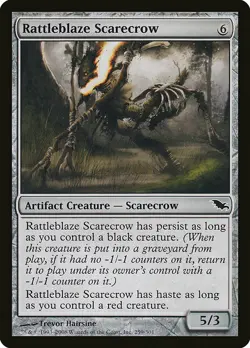 1x Rattleblaze Scarecrow - NM English MTG -Shadowmoor - Image 1