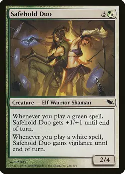 1x Safehold Duo - NM English MTG -Shadowmoor - Image 1