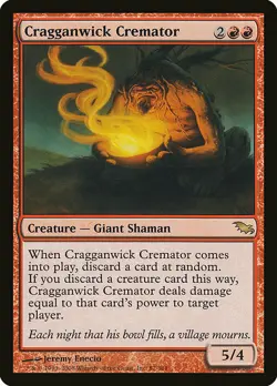 1x Cragganwick Cremator - NM English MTG -Shadowmoor - Image 1