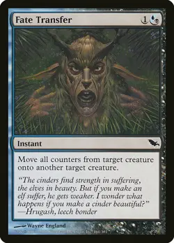 1x Fate Transfer - NM English MTG -Shadowmoor - Image 1