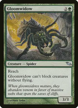 1x Gloomwidow - NM English MTG -Shadowmoor - Image 1