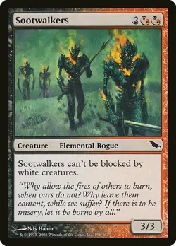 1x Sootwalkers - NM English MTG -Shadowmoor - Image 1
