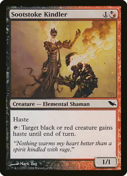 1x Sootstoke Kindler - NM English MTG -Shadowmoor - Image 1