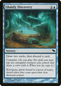 1x Ghastly Discovery - NM English MTG -Shadowmoor - Image 1
