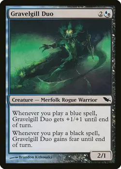 1x Gravelgill Duo - NM English MTG -Shadowmoor - Image 1