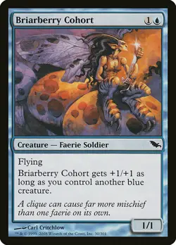 1x Briarberry Cohort - NM English MTG -Shadowmoor - Image 1