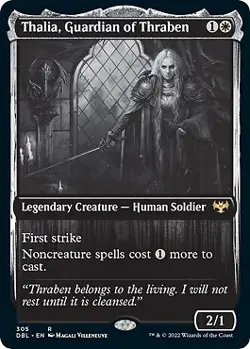 Thalia, Guardian of Thraben Innistrad: Double Feature Foil for sale online - Image 1