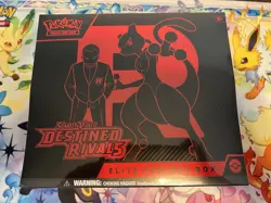 Pokemon Scarlet and Violet: Destined Rivals Elite Trainer Box ETB New Sealed - Image 1