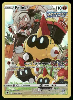 Falinks TG07/TG30 Ultra Rare Holo NM Pokemon SWSH10: Astral Radiance Trainer Gal - Image 1