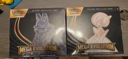 Pokemon Mega Evolution Elite Trainer Box ETB Set of 2 Factory Sealed Lucario - Image 1