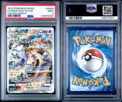 Mewtwo Vstar #GG44 - Pokemon Sword And Shield Crown Zenith - PSA 9 - Image 2