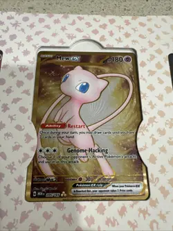 Pokemon TCG 151 UPC Promo Set Mew 053, Mewtwo 052, Metal Mew 205 New Sealed - Image 4