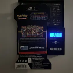 VERY HEAVY! 32.17g Phantasmal Flames Pokemon TCG Booster Pack (SEALED)✅ - Image 2