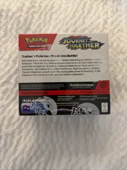 Pokemon TCG SV09 Journey Together Enhanced Booster Box Sealed New Free Shipping - Image 2