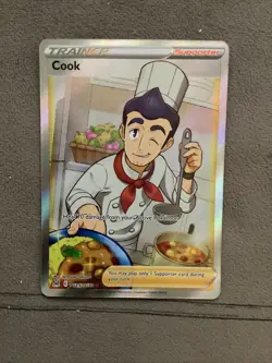 Pokemon TCG Cook Lost Origin: Trainer Gallery TG25/TG30 Full Art Holo Rare NM - Image 1