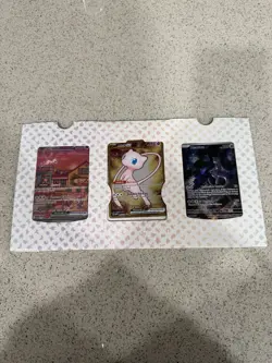 Pokemon TCG 151 UPC Promo Set Mew 053, Mewtwo 052, Metal Mew 205 New (SEALED) - Image 1