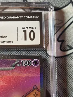 Pokemon TCG 2023 Ultra Premium Collection Mew EX Promo #053 CGC 10 - Image 3