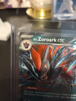 N's Zoroark ex 098/159 Journey Together Double Rare Pokemon Scarlet & Violet - Image 2