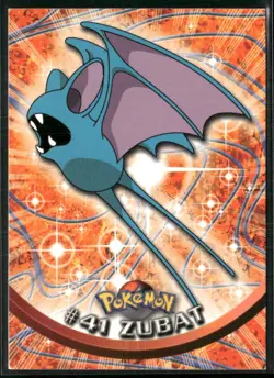 2000 Topps Pokemon TV Animation Edition Series 2 #41 zubat - Image 1