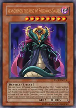 Yugioh! MP Vennominon the King of Poisonous Snakes - TAEV-EN014 - Ultra Rare - U - Image 1