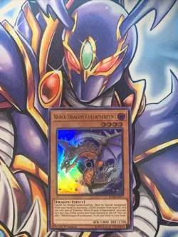 Yugioh Black Dragon Collapserpent BLHR-EN077 Ultra Rare 1st Ed - Image 1