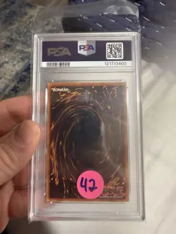 2002 Yu-Gi-Oh The Fiend Megacyber PSV 1st Edition Ultra Rare PSA 6 - Image 2