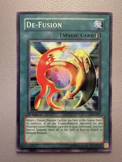 De-Fusion 1st Edition Super Rare LON-097 Yu-Gi-Oh! - Image 1