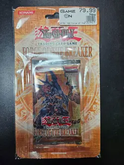NEW SEALED Yu-Gi-Oh! Force of the Breaker 1st Edition Blister Pack - Image 1