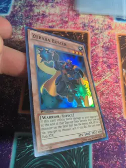 Yu-Gi-Oh! Zubaba Buster ZTIN-EN020 1st Edition Super Rare NM - Image 2