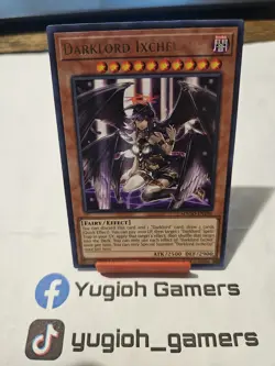 Yu-Gi-Oh Darklord Ixchel MAGO 1st Edition Rare Light Played - Image 1